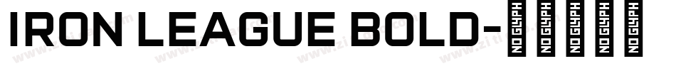 Iron League Bold字体转换